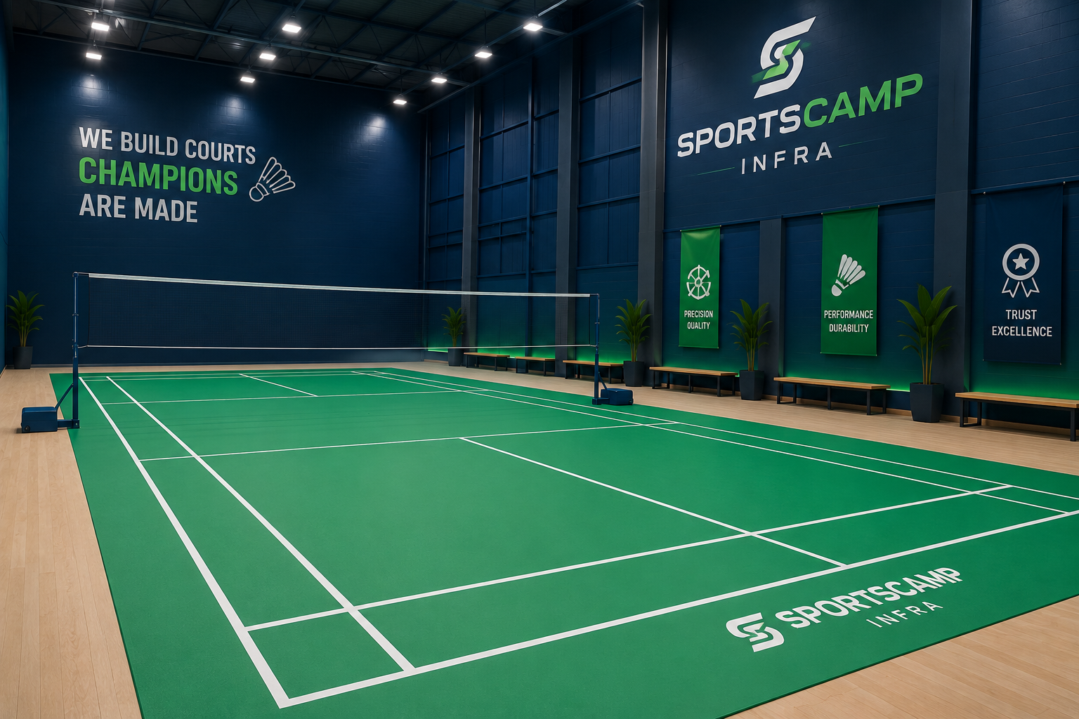 Why SportsCamp Infra Badminton
